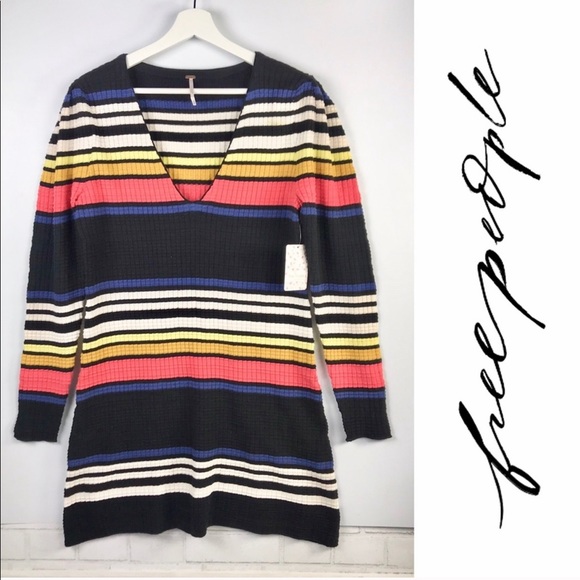 Free People Gidget Sweater Dress - Picture 7 of 8